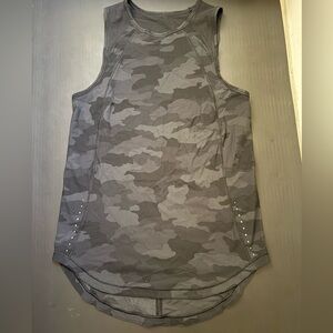 lululemon athletica Black Camouflage Muscle Tee